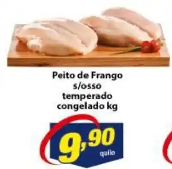 Vencedor Atacadista Peito de Frango s/osso Temperado congelado 1kg oferta
