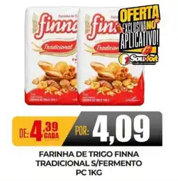 Fort Atacadista Farinha de trigo finna tradicional s/fermento pc oferta