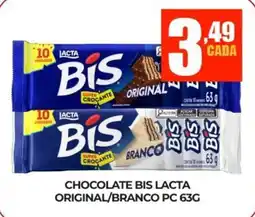 Fort Atacadista Chocolate bis lacta original/branco pc oferta