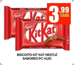 Fort Atacadista Biscoito kit kat nestlé sabores pc oferta