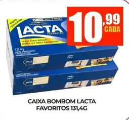 Fort Atacadista Caixa bombom lacta favoritos oferta