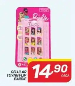 GBarbosa Celular toyng flip barbie oferta