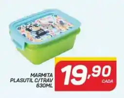 GBarbosa Marmita plasutil c/trav oferta