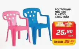 GBarbosa Poltroninha mor kids plástica, azul/rosa oferta