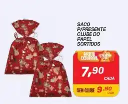 GBarbosa Saco p/presente clube do papel sortidos oferta