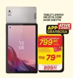 GBarbosa Tablet lenovo m9 octa core 64gb 4gb pta oferta