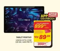 GBarbosa Tablet positivo vision octa core 128 gb/4gb preto oferta