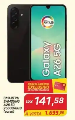 GBarbosa Smartph samsung a26 5g 256gb/8gb oferta