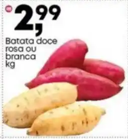 Frangolândia Batata doce rosa ou branca oferta
