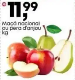 Frangolândia Maça nacional ou pera d'anjou oferta