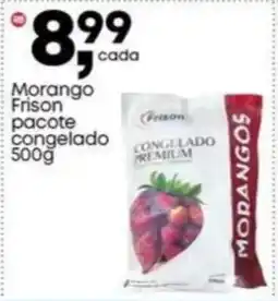 Frangolândia Morango Frison pacote congelado oferta