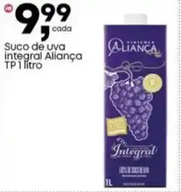 Frangolândia Suco de uva integral Aliança TP oferta