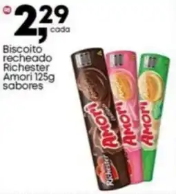 Frangolândia Biscoito recheado Richester Amori sabores oferta