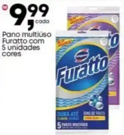 Frangolândia Pano multiuso Furatto oferta