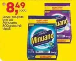 Frangolândia Lava-roupas em pó Minuano sache tipos oferta