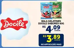 Roldão Bala gelatines docile sabores oferta