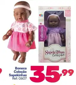 Barracão Supermercado Boneca Coleção Sapekinhas oferta
