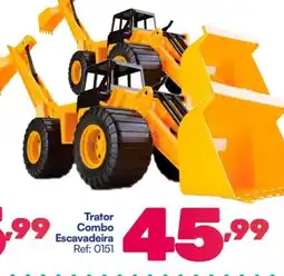 Barracão Supermercado Trator Combo Escavadeira oferta