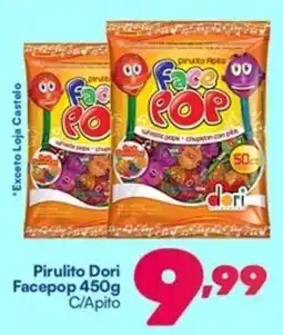 Barracão Supermercado Pirulito Dori Facepop"Exceto Loja Castelo C/Apito oferta