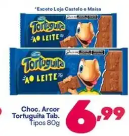 Barracão Supermercado Choc. Arcor Tortuguita Tab. Tipos oferta