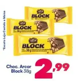 Barracão Supermercado Choc. Arcor Block oferta