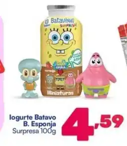 Barracão Supermercado logurte Batavo B. Esponja Surpresa oferta