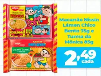 X Supermercados Macarrão Nissin Lámen Chico oferta