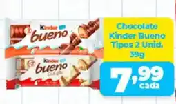 X Supermercados Chocolate Kinder Bueno Tipos oferta