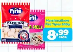X Supermercados Marshmallows Fini Tipos oferta