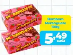 X Supermercados Bombom Moranguete oferta