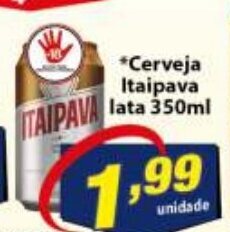 Vencedor Atacadista Cerveja Itaipava lata 350ml oferta