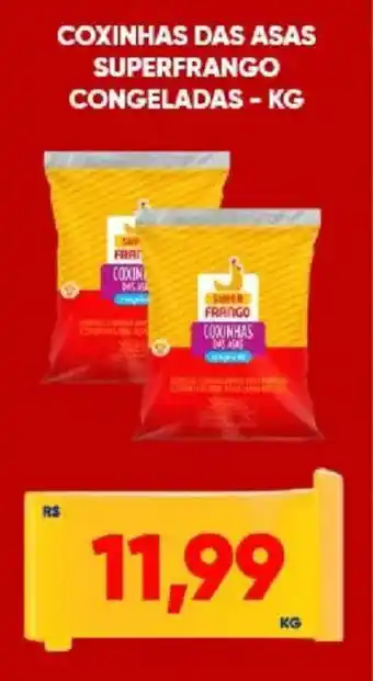 Tatico Coxinhas das asas superfrango congeladas oferta