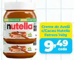 X Supermercados Creme de Avelã c/Cacau Nutella Ferrero oferta