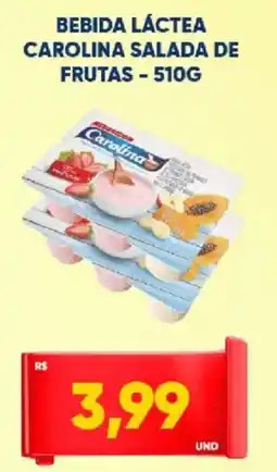 Tatico Bebida láctea carolina salada de frutas oferta