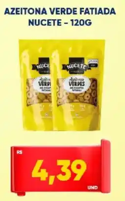Tatico Azeitona verde fatiada nucete oferta
