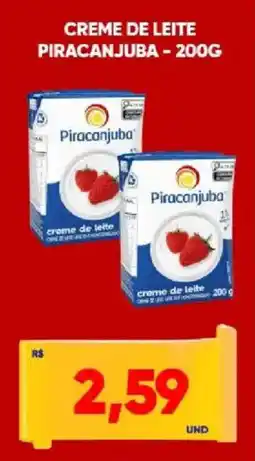 Tatico Creme de leite piracanjuba oferta