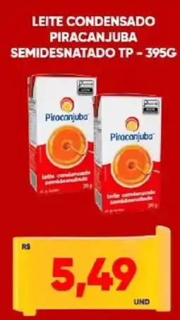 Tatico Leite condensado piracanjuba semidesnatado tp oferta