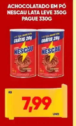 Tatico Achocolatado em pó nescau oferta
