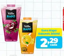 X Supermercados Suco Kapo Sabores oferta