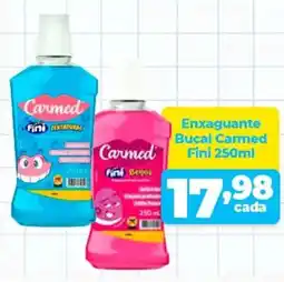 X Supermercados Enxaguante Bucal Carmed Fini oferta