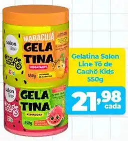 X Supermercados Gelatina Salon Line Tô de Cachô Kids oferta