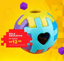 Casa e Vídeo Bola educativa oferta