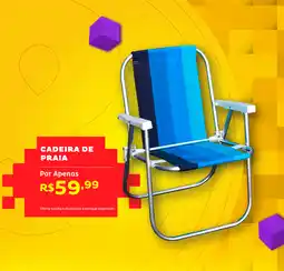 Casa e Vídeo Cadeira de praia oferta