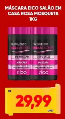 Tatico Máscara eico salão em casa rosa mosqueta oferta