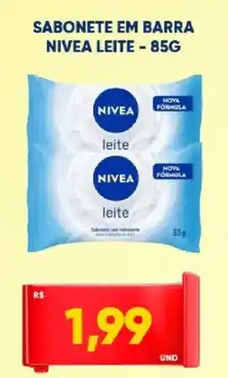 Tatico Sabonete em barra nivea leite oferta