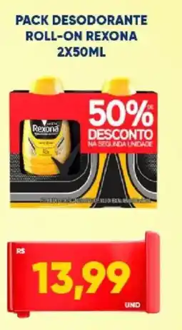 Tatico Pack desodorante roll-on rexona oferta