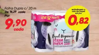 Dia Folha Dupla c/ 20 m oferta