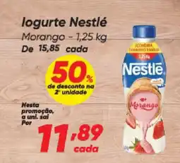 Dia logurte Nestlé Morango oferta