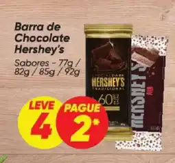 Dia Barra de Chocolate Hershey's oferta