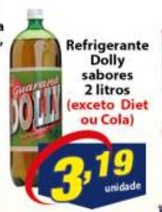 Vencedor Atacadista Refrigerante Dolly sabores 2L oferta
